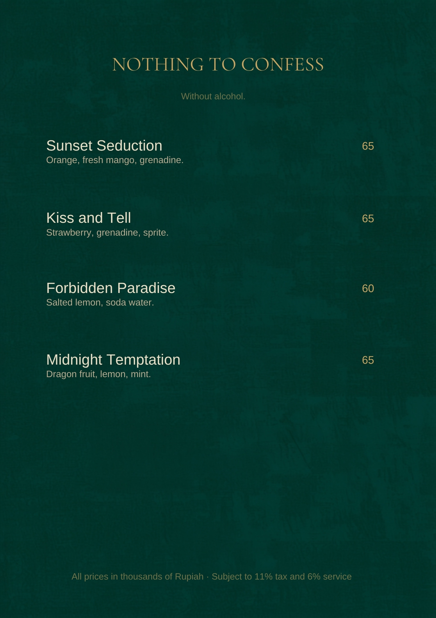 Menu page 3