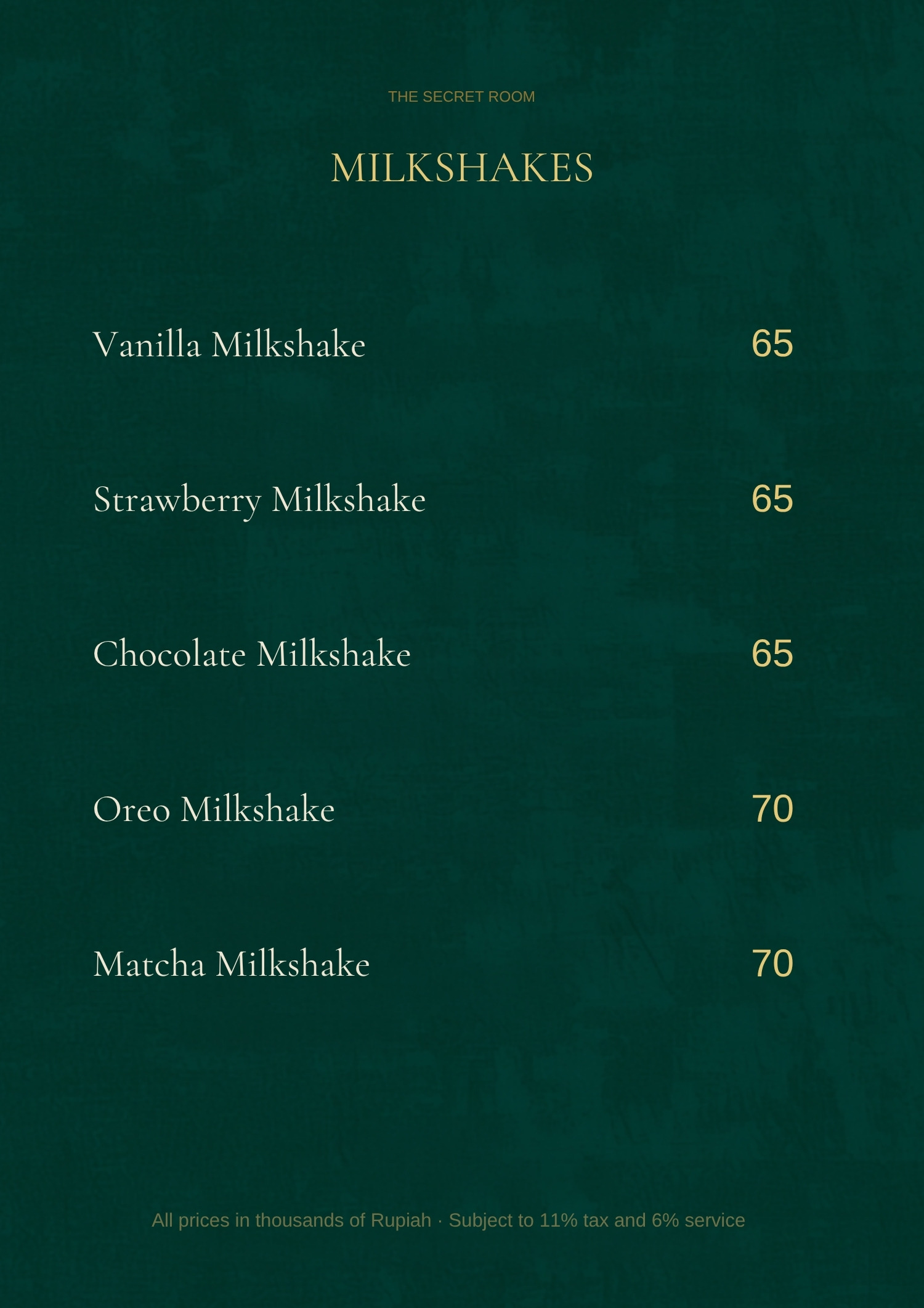 Menu page 4